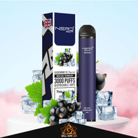 Nerd Bar 3000 Puffs Blackcurrant Ice