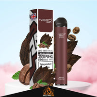 Nerd Bar 3000 Puffs Coffee Tobacco