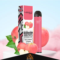 Nerd Bar 3000 Puffs Fuji Apple