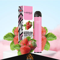 Nerd Bar 3000 Puffs Strawberry
