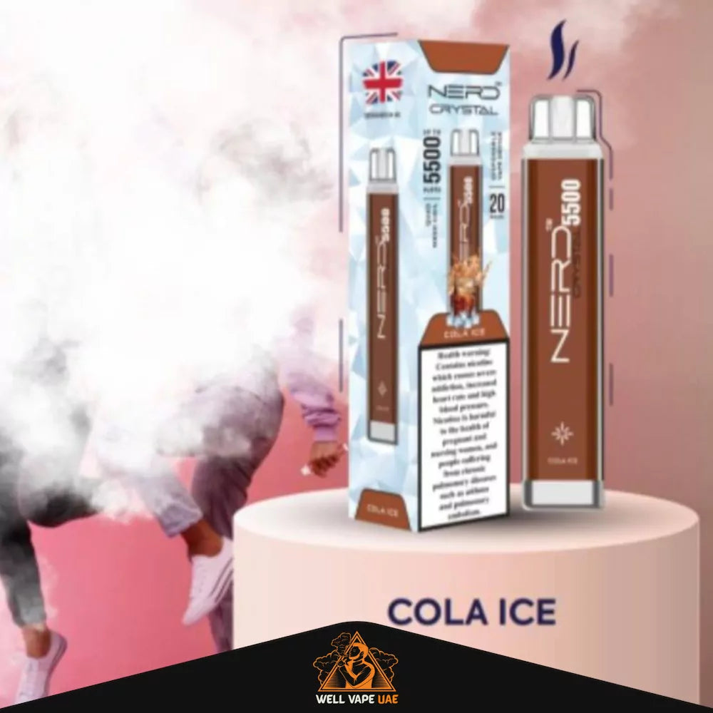 Nerd Crystal 5500 Puffs | Buy Disposable Vapes in UAE Nerd Crystal 5500 Puffs | Buy Disposable Vapes in UAE