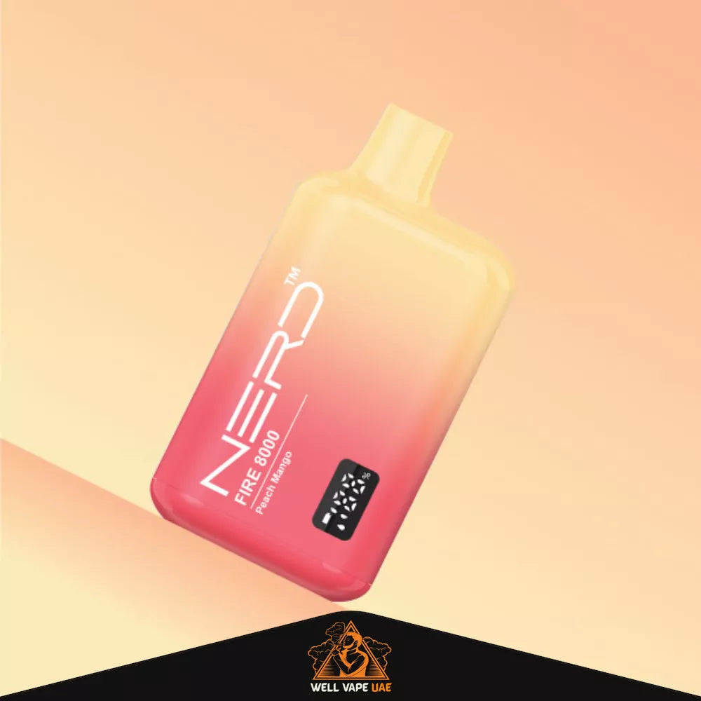 Nerd Fire 8000 Puffs Peach Mango