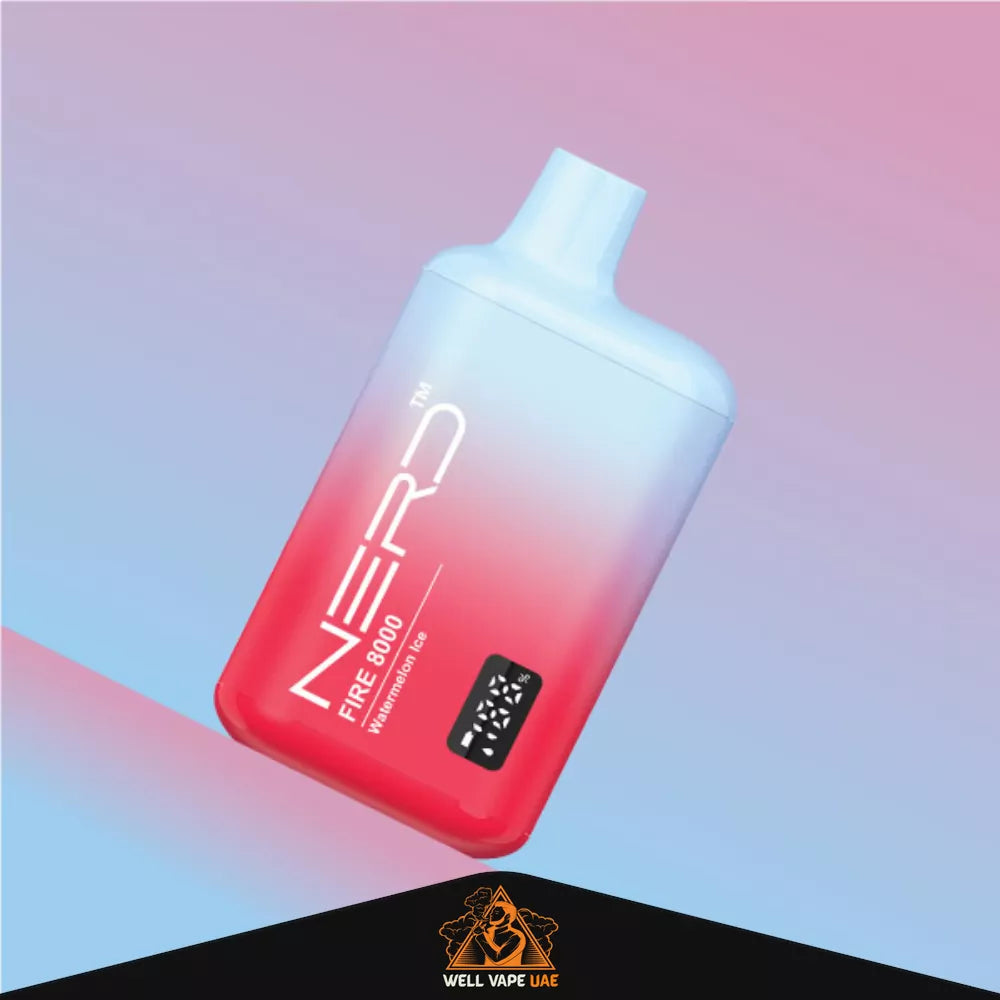 Nerd Fire 8000 Puffs Watermelon Ice