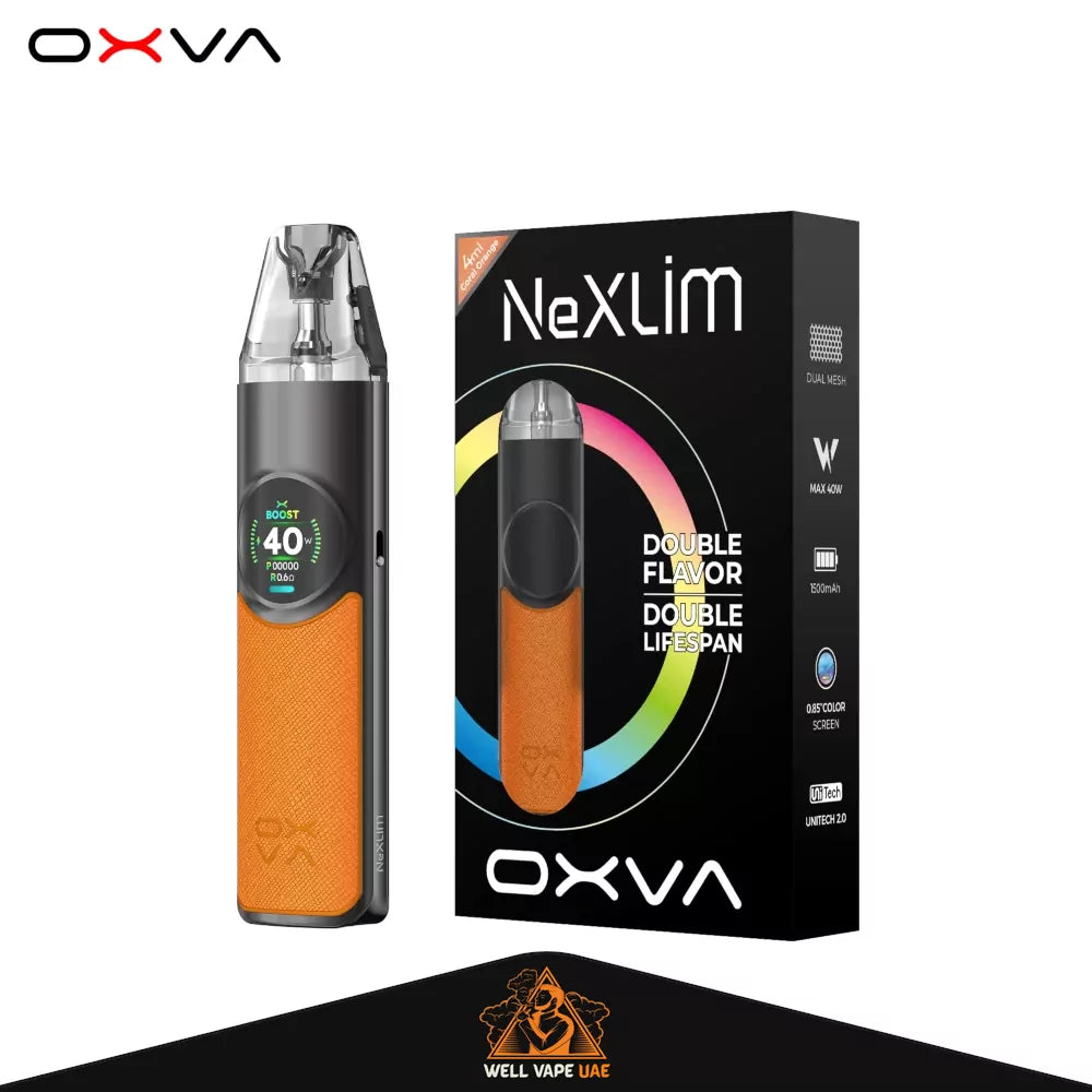 OXVA NeXLIM Pod System Kit Coral Orange
