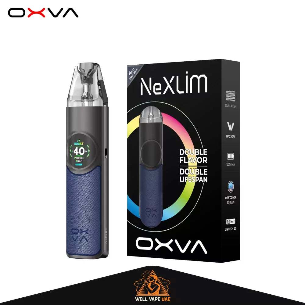 OXVA NeXLIM Pod System Kit Dark Blue