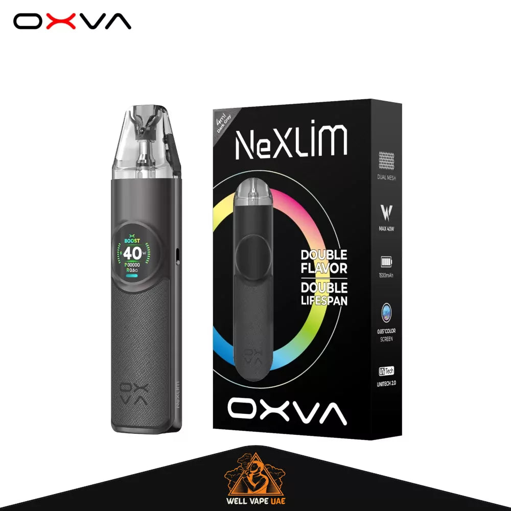OXVA NeXLIM Pod System Kit Dark Grey