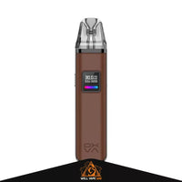 OXVA XLIM Pro Pod Kit Brown Leather