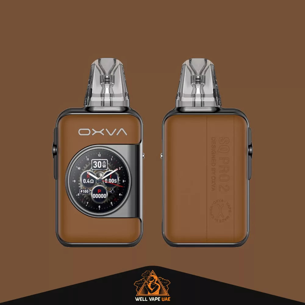OXVA Xlim SQ Pro 2 Pod Kit Brown Leather