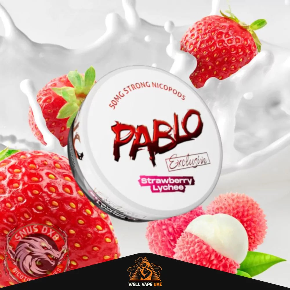 Pablo Nicotine Pouches Strawberry Lychee 50 mg