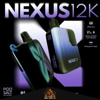 Pod Salt Nexus 12000 Puffs Blue Razz Gummy Bear