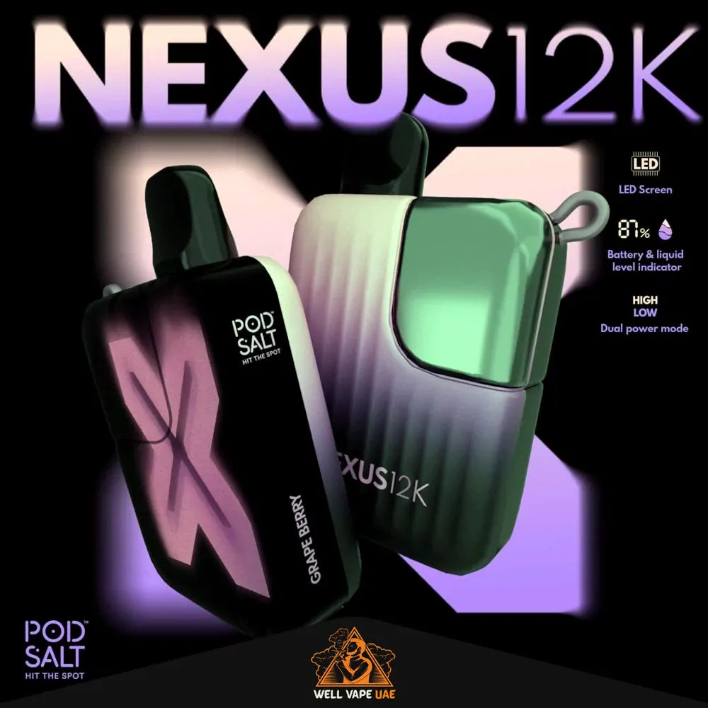 Pod Salt Nexus 12000 Puffs Grape Berry