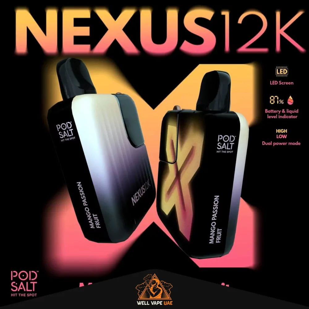 Pod Salt Nexus 12000 Puffs Mango Passion Fruit