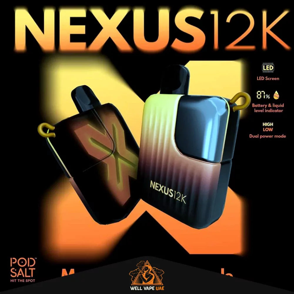 Pod Salt Nexus 12000 Puffs Mango Peach Pineapple