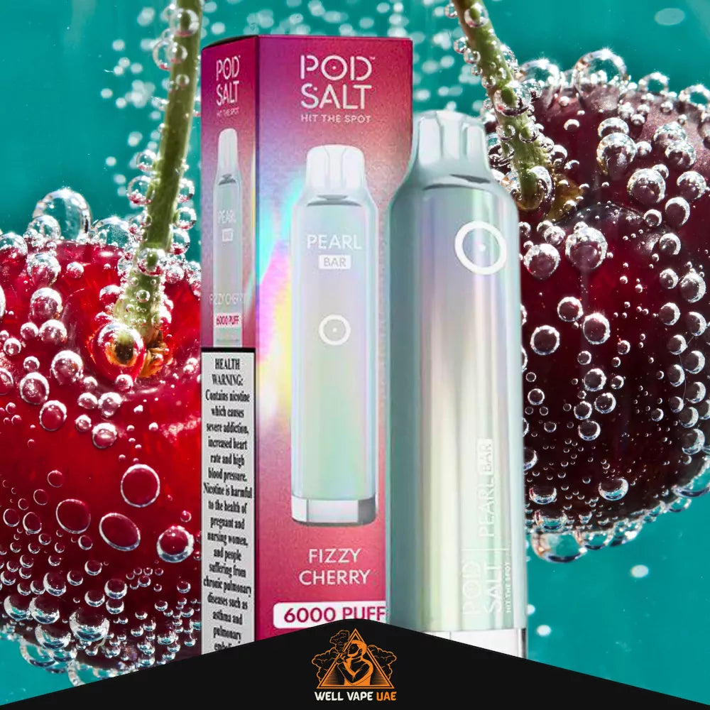 Pod Salt Pearl Bar 6000 Puffs Fizzy Cherry