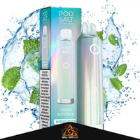 Pod Salt Pearl Bar 6000 Puffs Fresh Menthol
