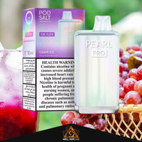 Pod Salt Pearl Pro 10000 Puffs Grape Ice