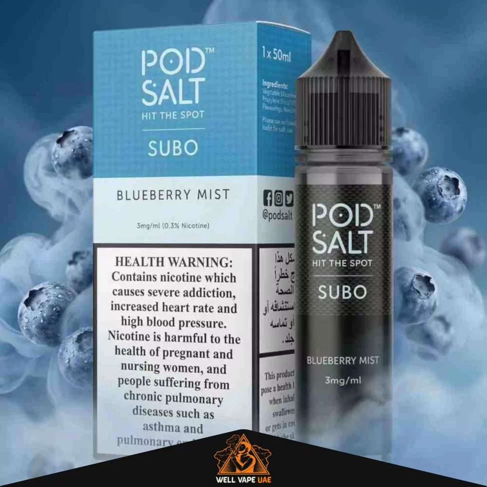 Pod Salt Subo 50ml Blueberry Mist