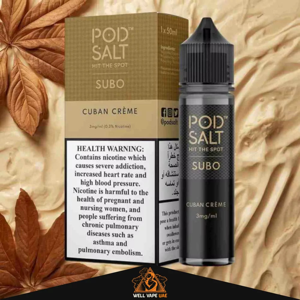 Pod Salt Subo 50ml Cuban Creme