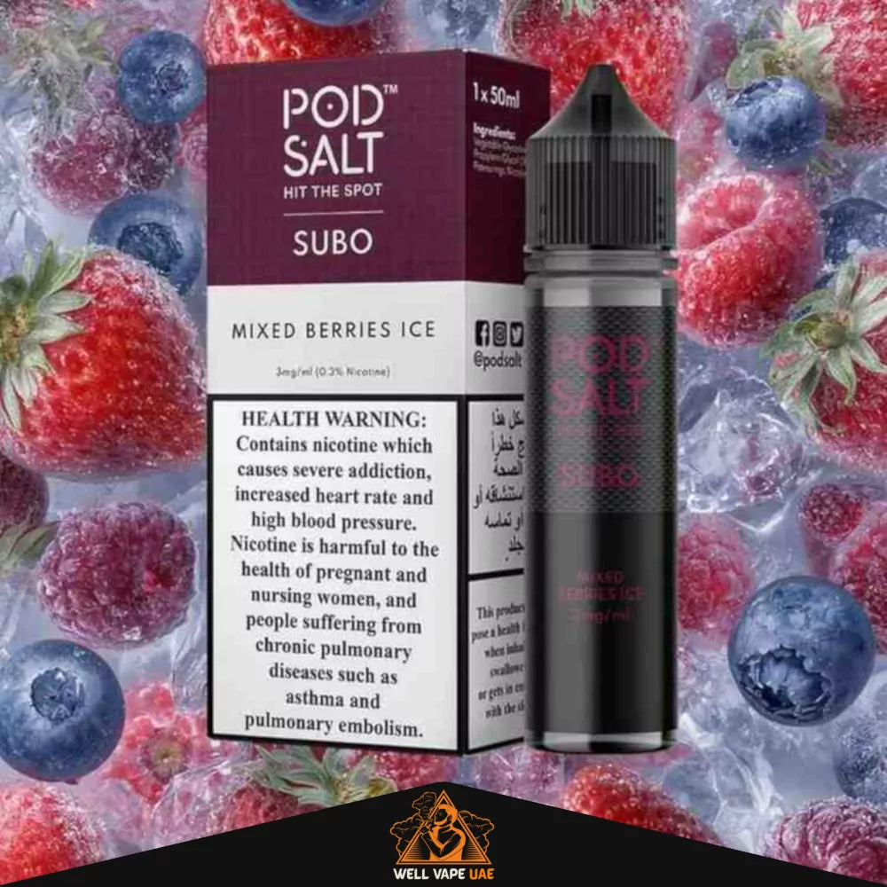 Pod Salt Subo 50ml Mixed Berries Ice