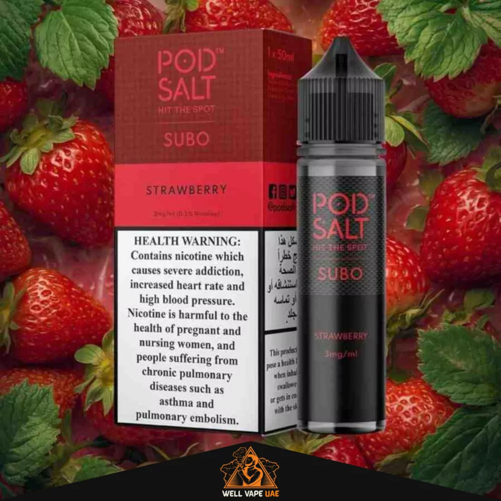 Pod Salt Subo 50ml Strawberry