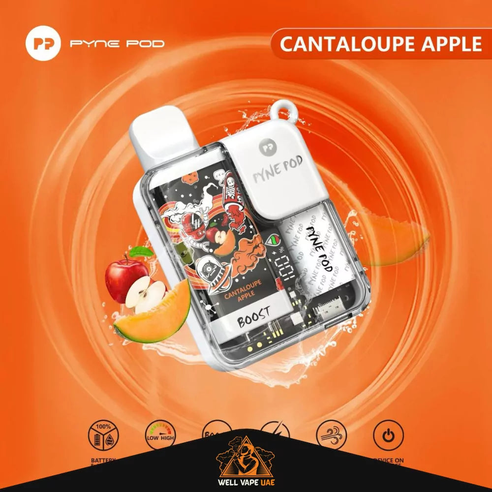 Pyne Pod 8500 Puffs Cantaloupe Apple