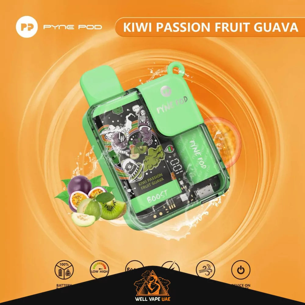 Pyne Pod 8500 Puffs Kiwi Passion Fruit Guava