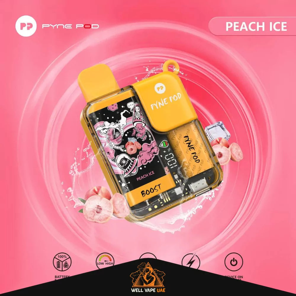 Pyne Pod 8500 Puffs Peach Ice