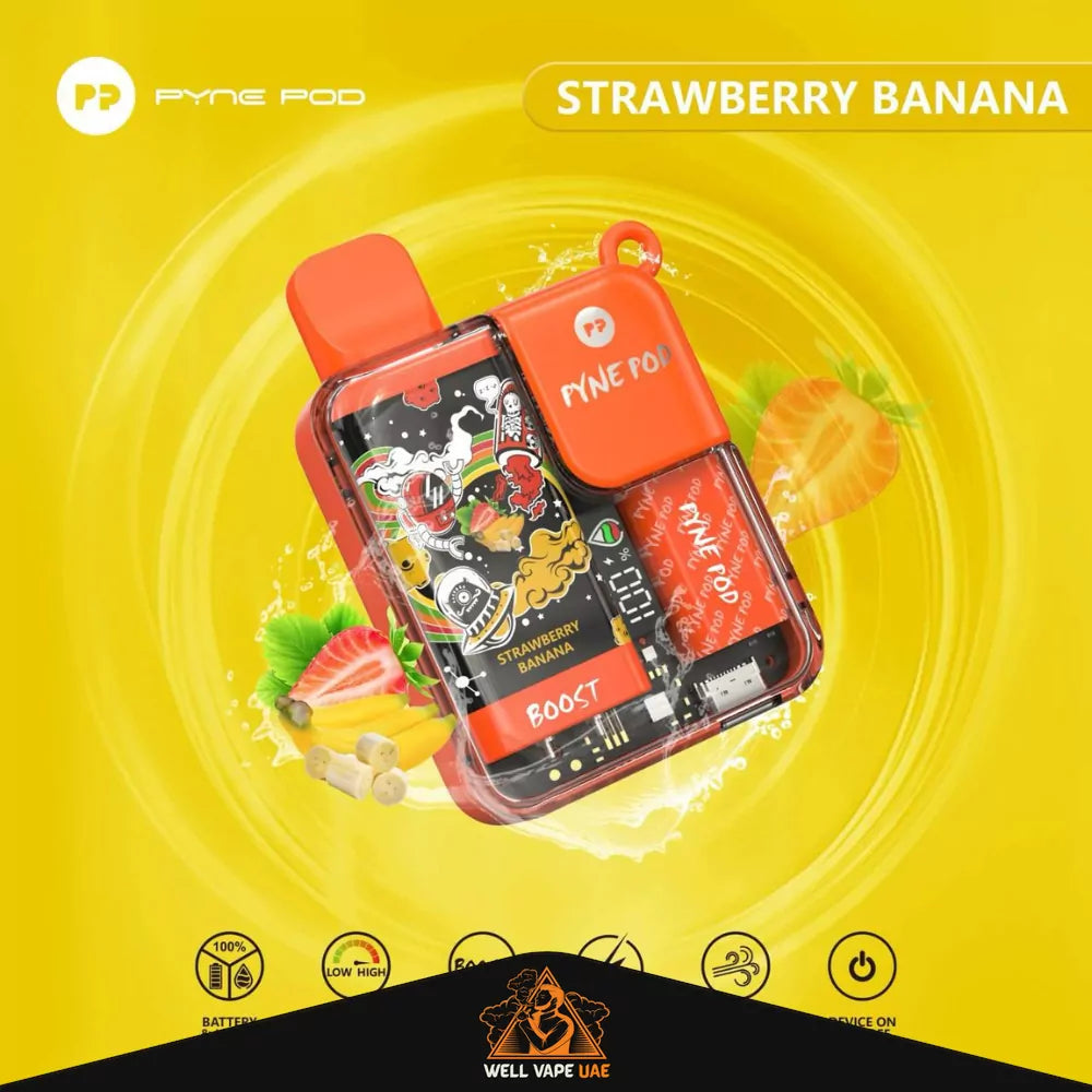 Pyne Pod 8500 Puffs Strawberry Banana