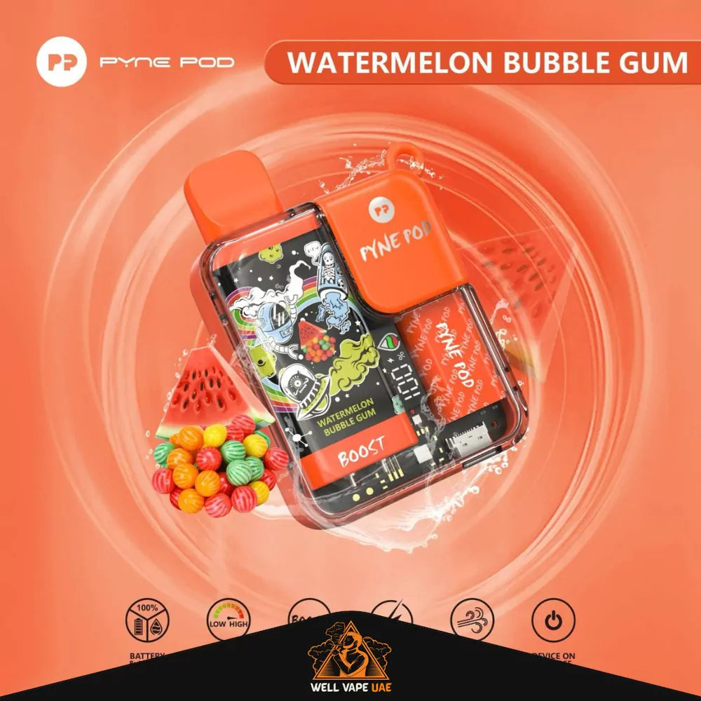 Pyne Pod 8500 Puffs Watermelon Bubble Gum