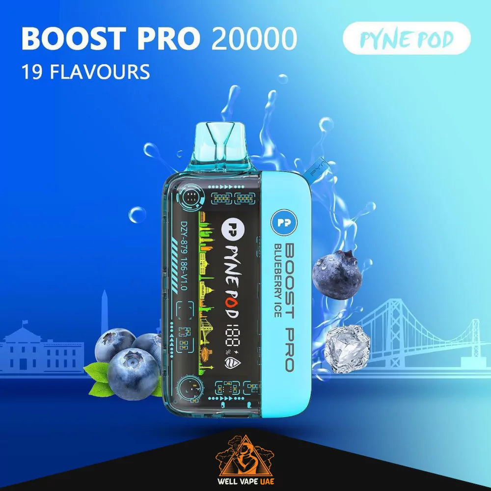 Pyne Pod Boost Pro 20000 Puffs Blueberry Ice