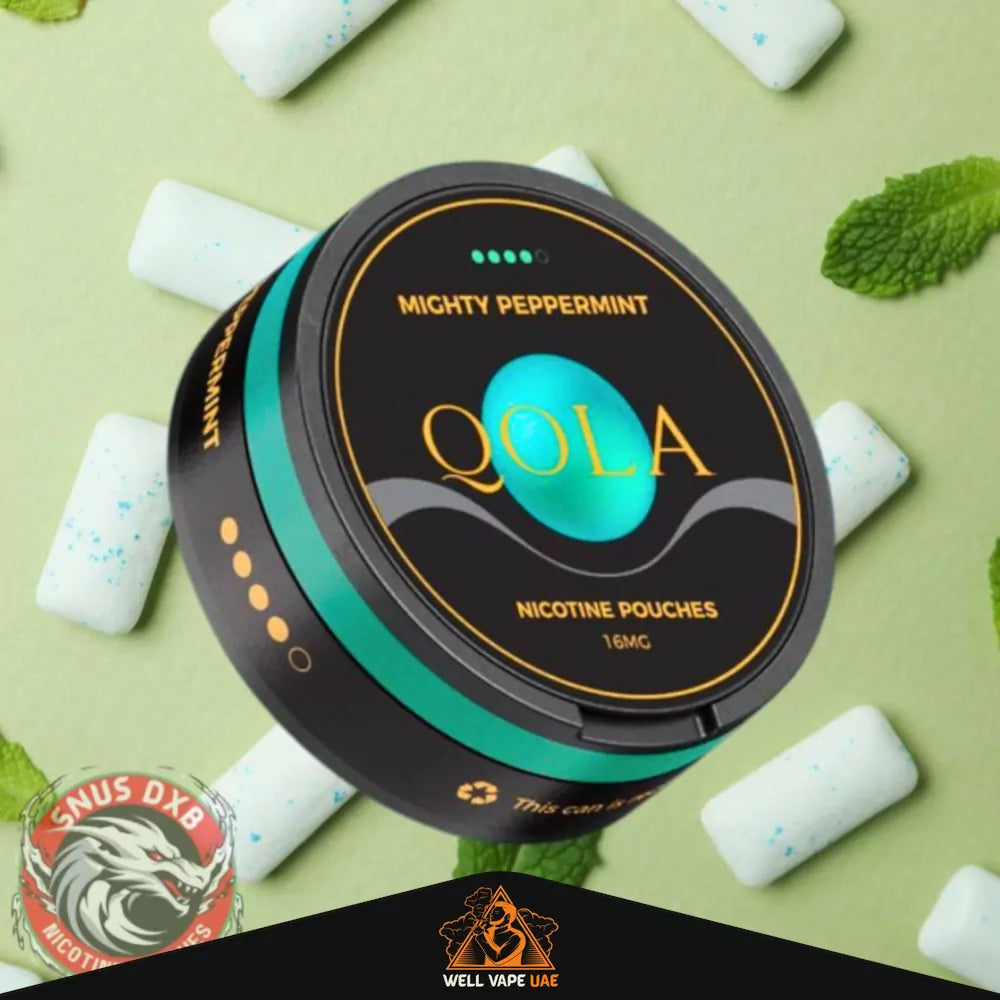 Qola Nicotine Pouches Mighty Peppermint 16 mg