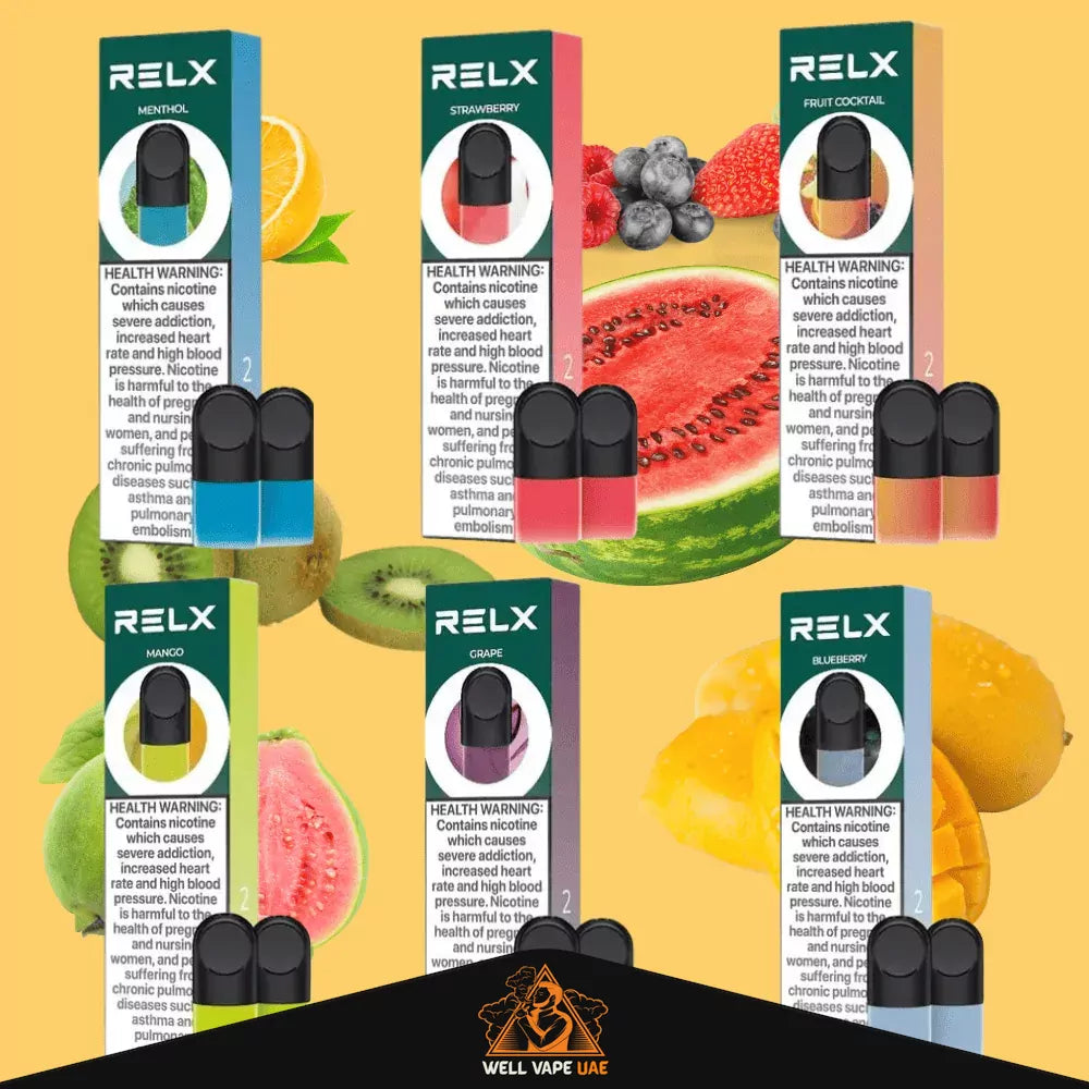 RELX Pod 18mg (2 x Pack) Pod Systems