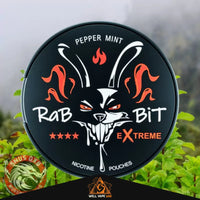 Rabbit Nicotine Pouches Pepper Mint 50 mg