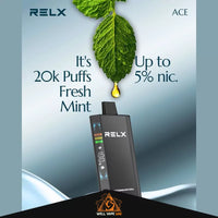 Relx Ace 20000 Puffs Fresh Mint