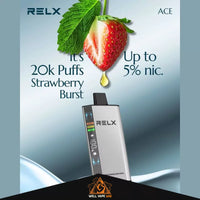 Relx Ace 20000 Puffs Strawberry Burst