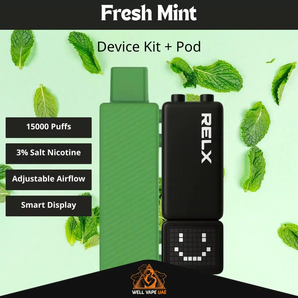 Relx Creator 15000 Puffs Pod Kit Fresh Mint