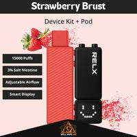 Relx Creator 15000 Puffs Pod Kit Strawberry Brust