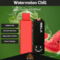 Relx Creator 15000 Puffs Pod Kit Watermelon Chill
