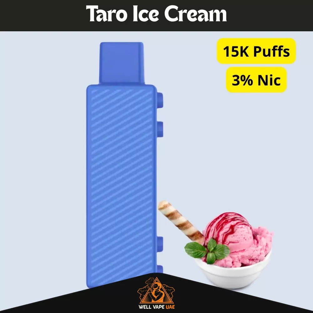 Relx Creator Pods 15000 Puffs Taro Ice Cream