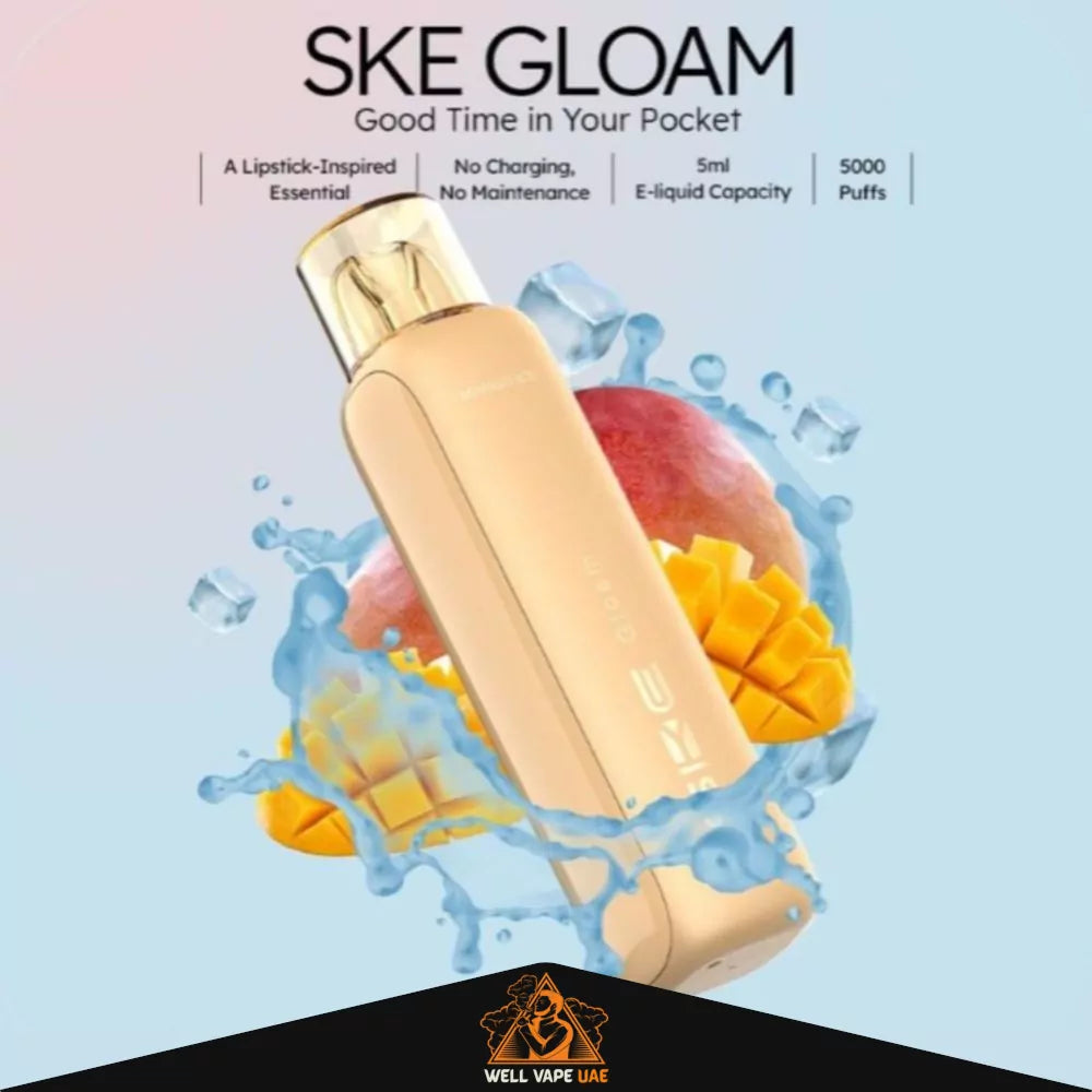 SKE Gloam 5000 Puffs Mango Ice