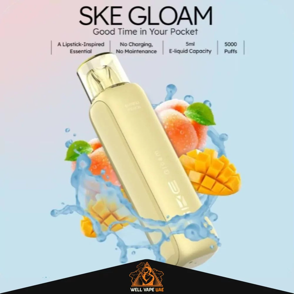 SKE Gloam 5000 Puffs Mango Peach