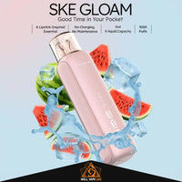 SKE Gloam 5000 Puffs Watermelon Ice