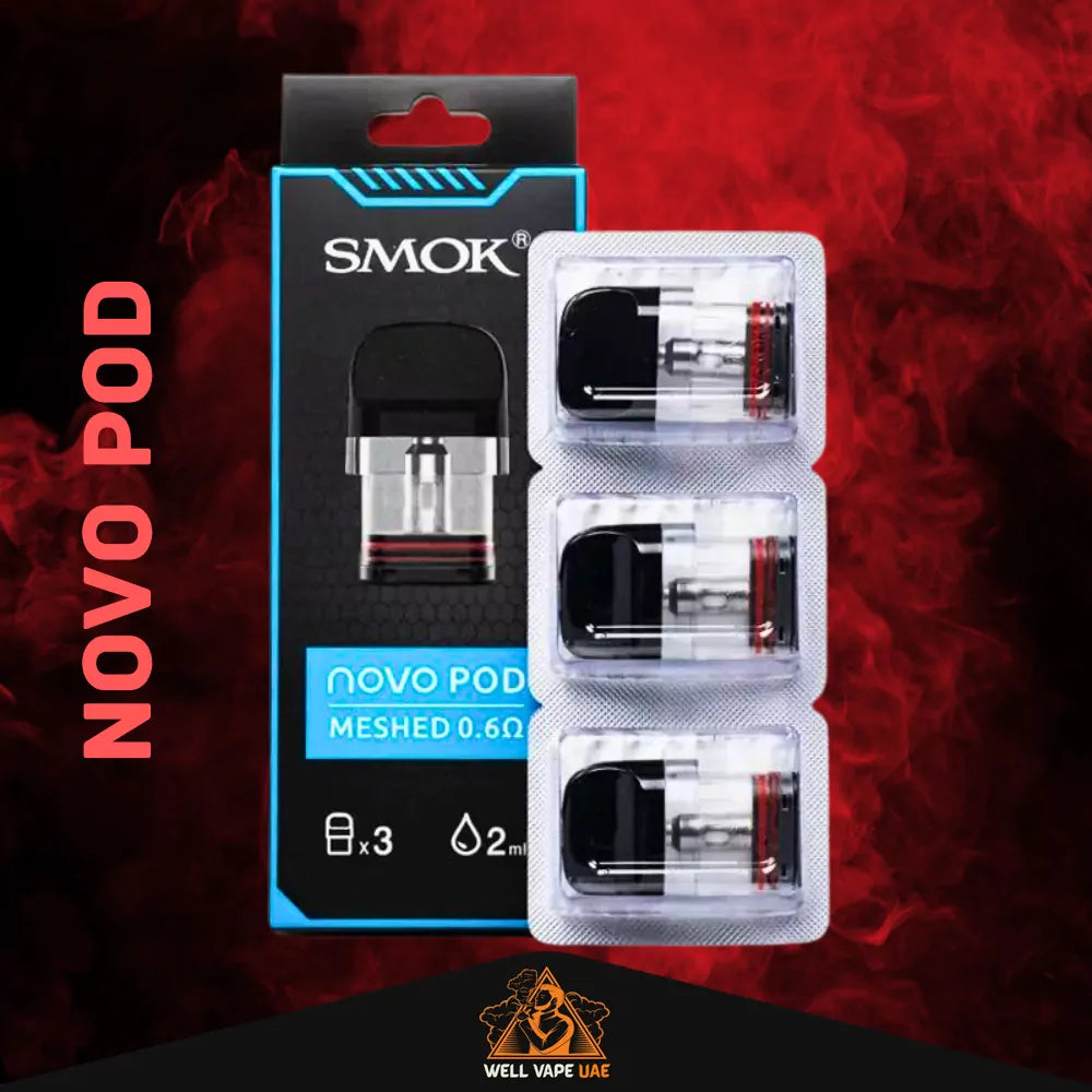 SMOK Novo Replacement Pod 3pcs 0.6 ohm