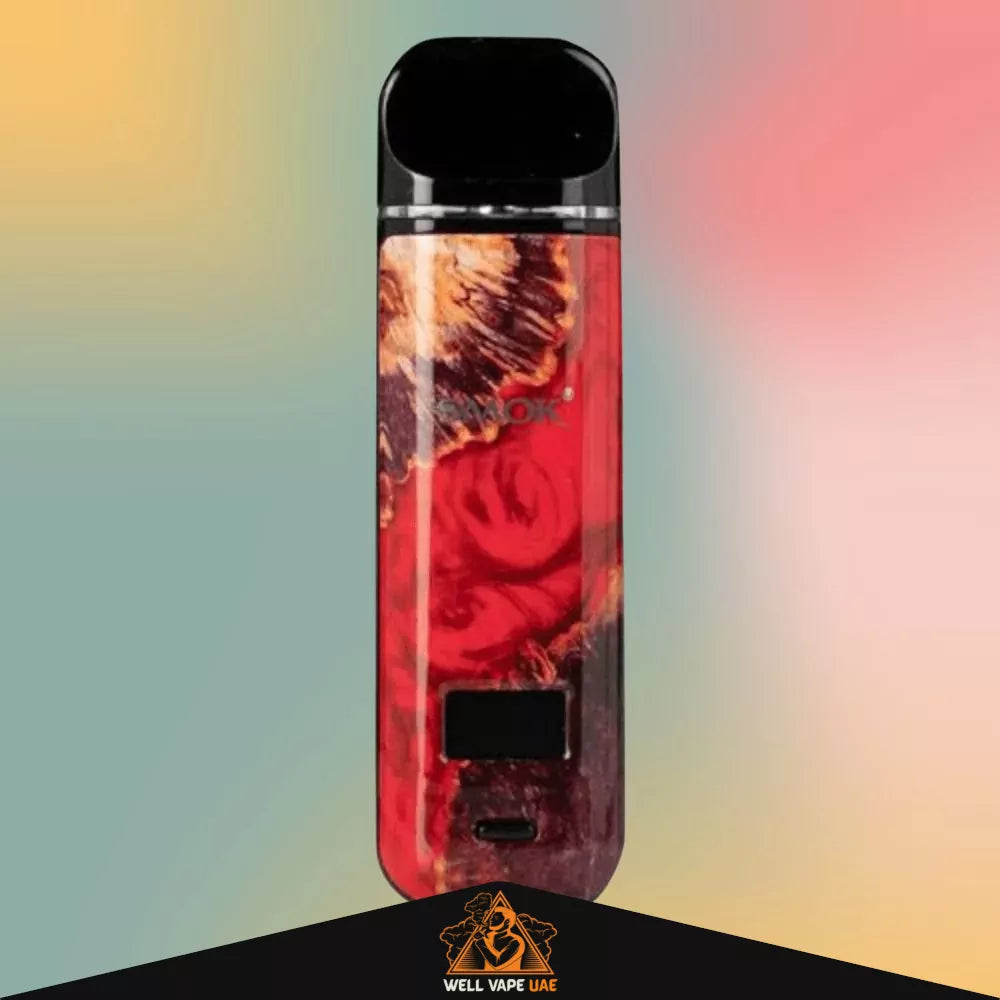 SMOK Novo X Pod Kit Red Stabilizing Wood