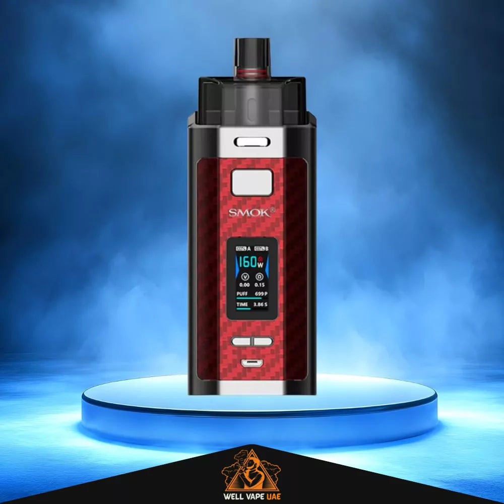 SMOK RPM160 Pod Mod Kit Red Carbon Fiber