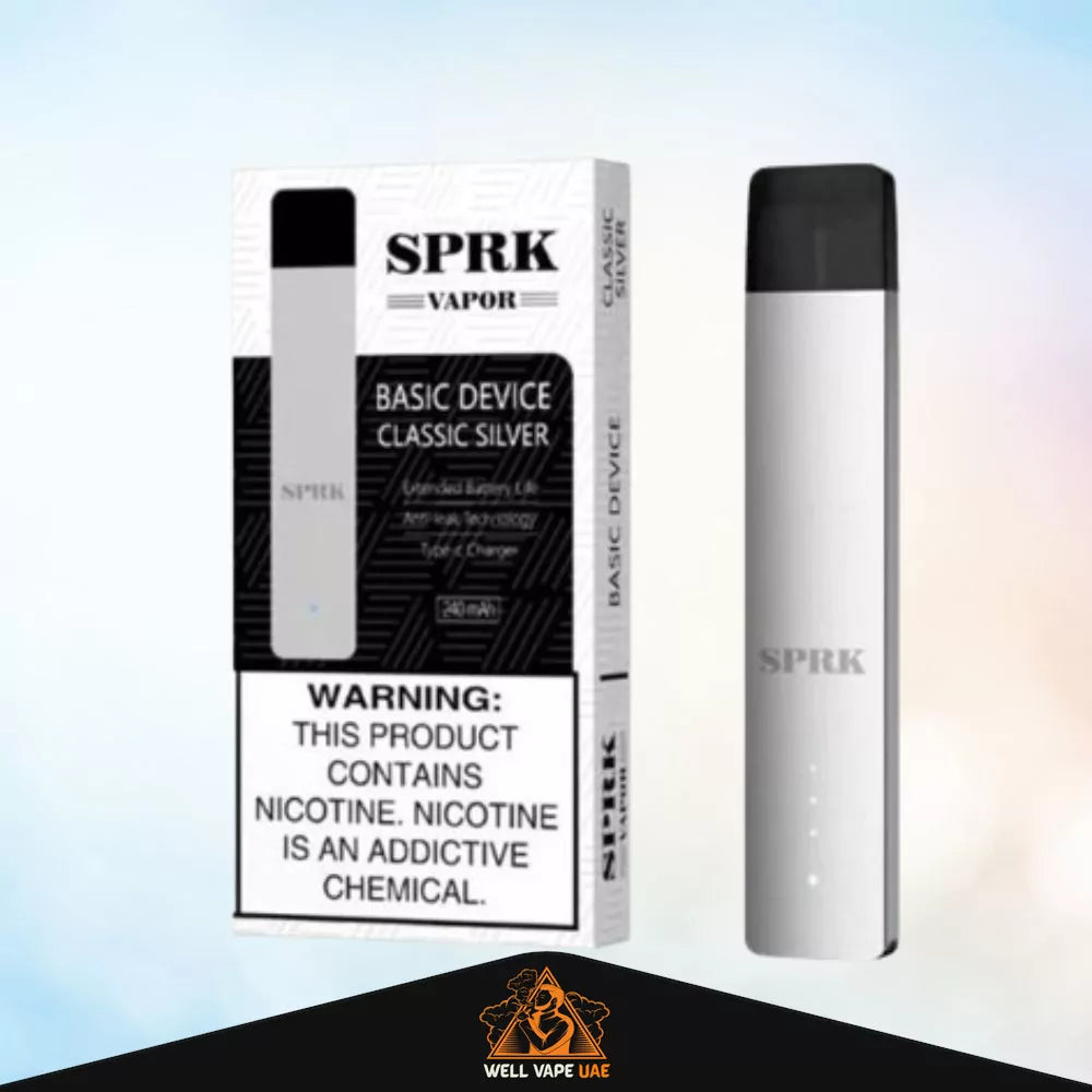 SPRK Vapor V4 Device Kit Classic Silver