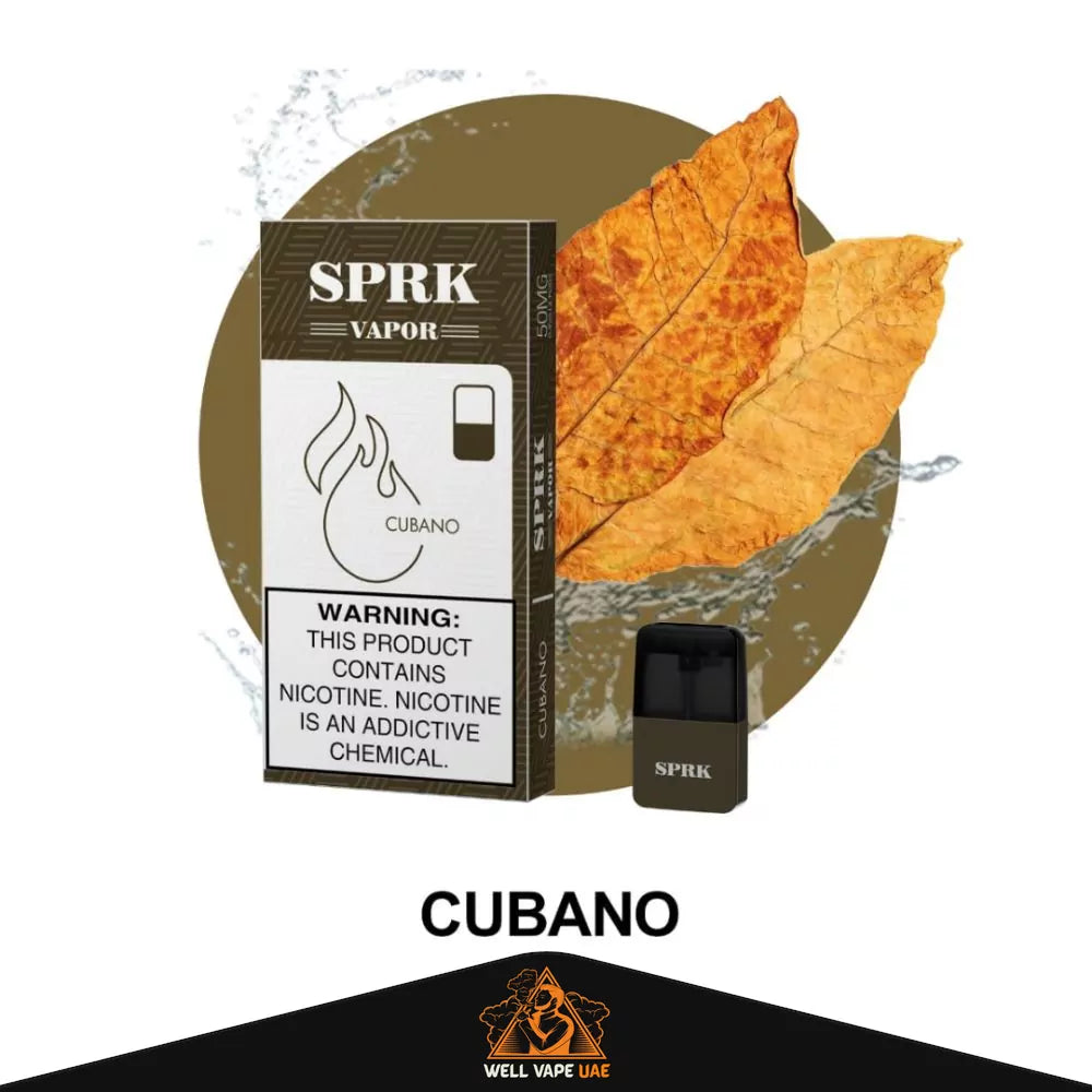 SPRK Vapor V4 Pods Cubano