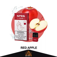 SPRK Vapor V4 Pods Red Apple