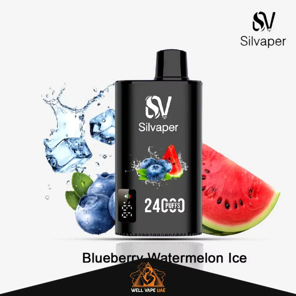 Silvaper 24000 Puffs Blueberry Watermelon Ice