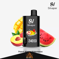 Silvaper 24000 Puffs Peach Mango Watermelon